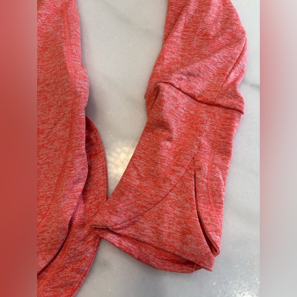 Athleta Uptempo long-sleeve tunic tee, orange, XS - Picture 3 of 3